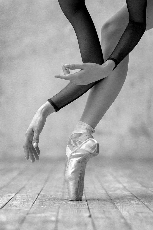 Sfeerbeeld van ballerina schoentjes